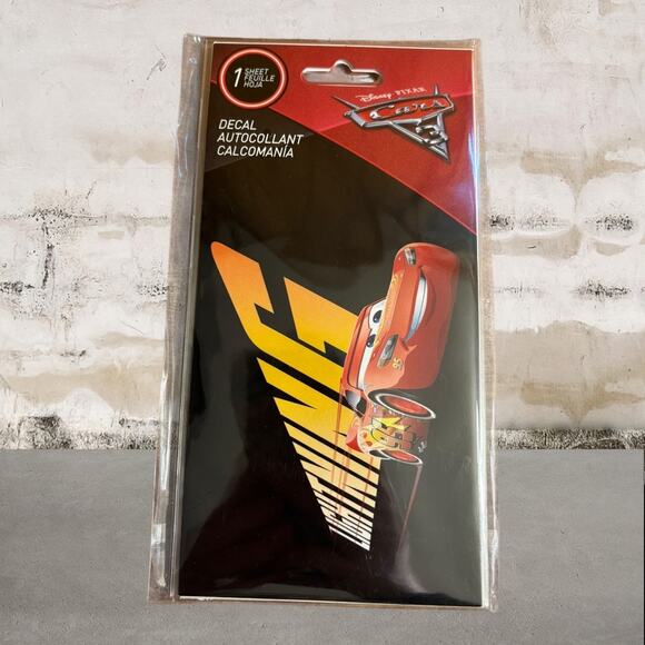 Sandylion Other - Sandylion Disney Cars 3 Removable Decal New in Package